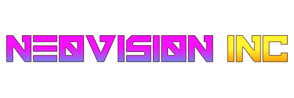 Neon Strip Slot Logo